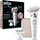 Epilator Braun Silk-épil Series 9 Flex 9-030, 3D, rezistent në ujë, i bardhë