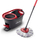 Set mop me kove Vileda Turbo 3in1, sistem rrotullues, trekendor, e kuqe