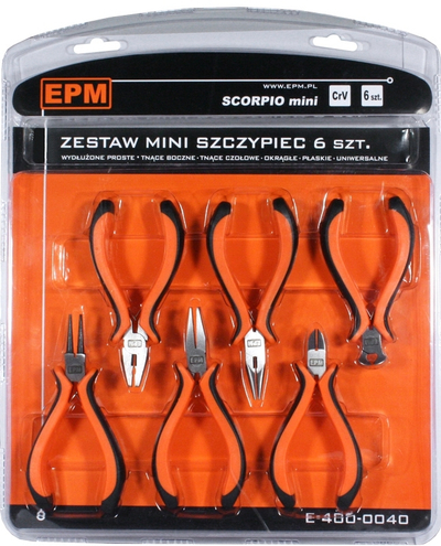 Set pincash EPM (E-400-0040), 6 copë
