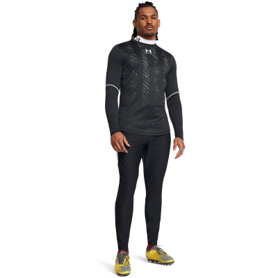 Leggings Under Armour Challenger Pro për stërvitje, me xhep me zinxhir, të zeza