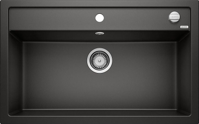 Lavaman kuzhine Blanco Dalago 8, Silgranit, me tapë automatike, i zi
