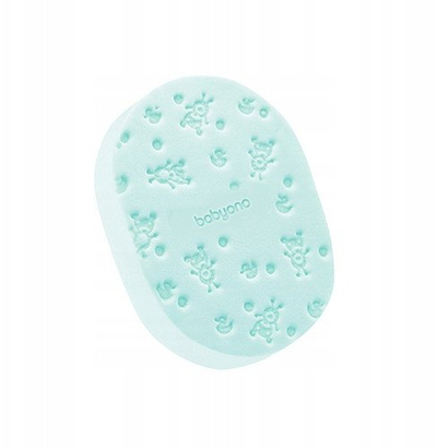 Сунѓер за миење за бебе BABYONO Washing Sponge, мек, без латекс, нане