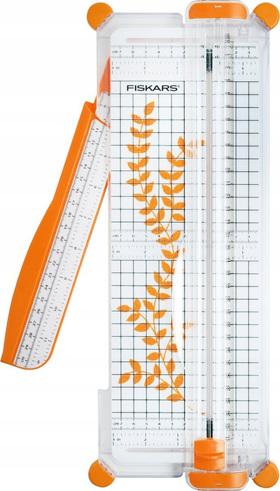 Prerëse letre Fiskars SureCut, format A4 A3, plastikë, portokalli