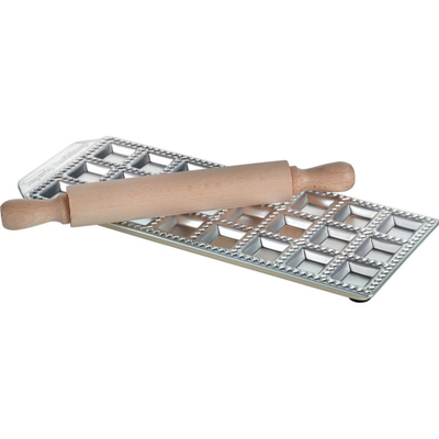 Kallëp ravioli Imperia Raviolamp 24 Classic 4304, 24 forma, metalik, argjendtë