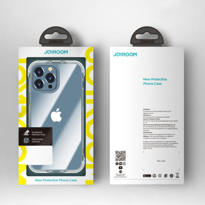 Навлака за телефон Joyroom Defender JR-BP956 за iPhone 13 Pro Max, со зајакната заштита, проѕирна