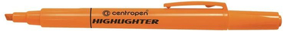 Marker highlighter Centropen (8722/2), i portokalltë