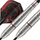 Shigjeta darts Harrows Rage Steel, majë çeliku, set 3 copë, argjendtë me të zezë