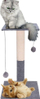 Stolp për gërvishtje për mace Cats Collection, 59 cm, me shtrat edhe me toptha lodër, bezhë