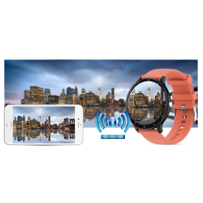 Orë e zgjuar Gravity GT1-3 Pro, ekran 1.39", Bluetooth 5.2, e zezë