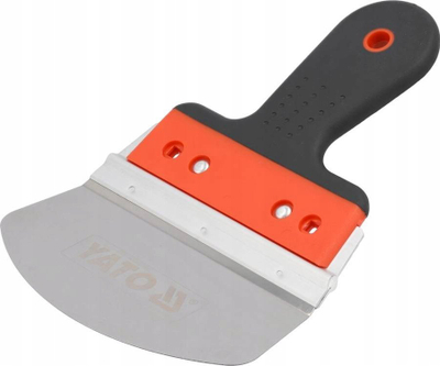 Shpatull për kova Yato YT-52320, 160mm, çelik inoks, zezë‑portokalli