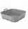 Insert silikoni për air fryer Alpenburg HW-380 SMALL, 15.5×15.5 cm, rezistent nxehtësie, gri