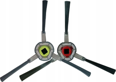 Set furça anësore JETtools për iRobot Roomba Combo 113, 2 copë, plastikë ABS