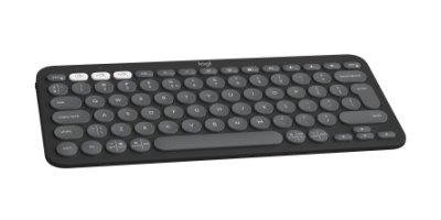 Tastierë pa kabllo Logitech Pebble Keys 2 K380s, Bluetooth, kompakte, e bardhë