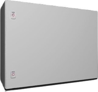 Kabinet kompakt Rittal AX 1055.000, 800x600x300mm, llamarinë çeliku, me pllakë montimi, një derë