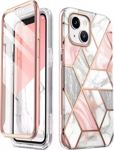 Mbulesë telefoni Supcase Cosmo për iPhone 14 Plus, TPU edhe polikarbonat, me dizajn mermeri