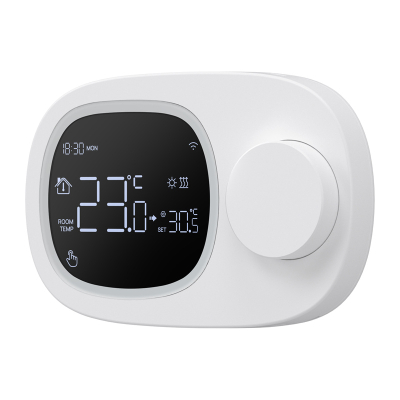 Termostat smart Avatto WT598-1T1, WiFi, ekran digjital, i bardhë