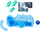 Set lojërash Bakugan Spin Master Octogan Aquatic Clan, playset trajnimi, karta koleksionuese, blu