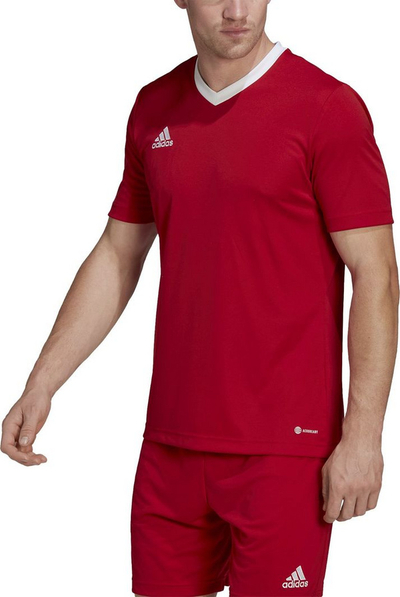 Bluzë meshkujsh Adidas Entrada 22, L, e kuqe