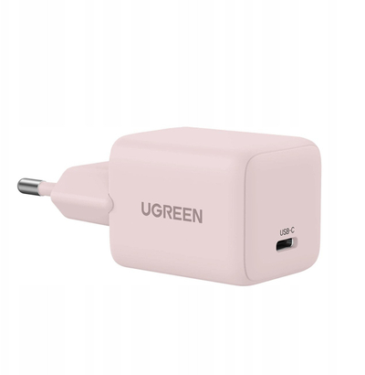 Karikues muri Ugreen X512, USB C, 20W GaN, rozë