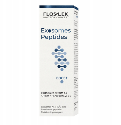 Serum për fytyrë Floslek Exosomes Peptides, rigjallërues, 30ml