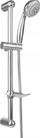 Сет за туширање SIROS Shower Set, шипка 70 cm, 3 функции, хром сива