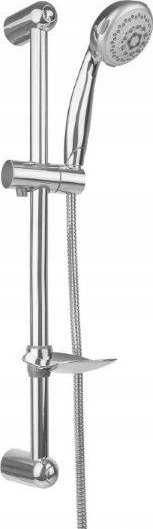 Сет за туширање SIROS Shower Set, шипка 70 cm, 3 функции, хром сива