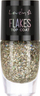 Llak thonjsh Lovely Top Coat Flakes 1, 8ml, efekt copëza foli