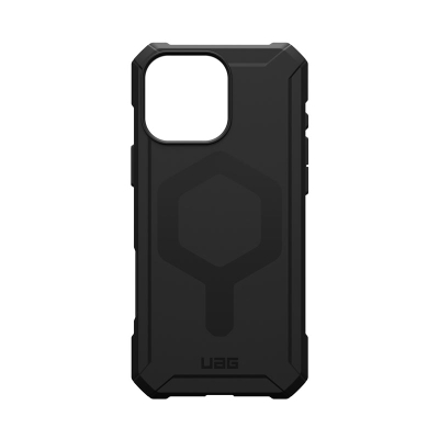 Mbështjellës UAG Essential Armor me MagSafe për iPhone 16 Pro Max, i zi