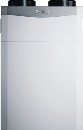 Njësi ventilimi Vaillant recoVAIR VAR 360/4 E, 360 m³/h, shkëmbyes entalpik kundërrrymë, gri