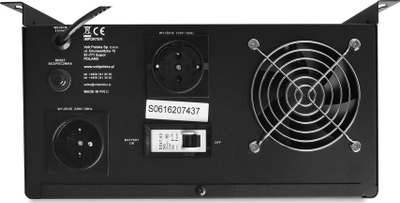 Furnizim emergjent UPS Volt Polska sinusUPS 500, 500VA 300W, bateri 26Ah, i zi