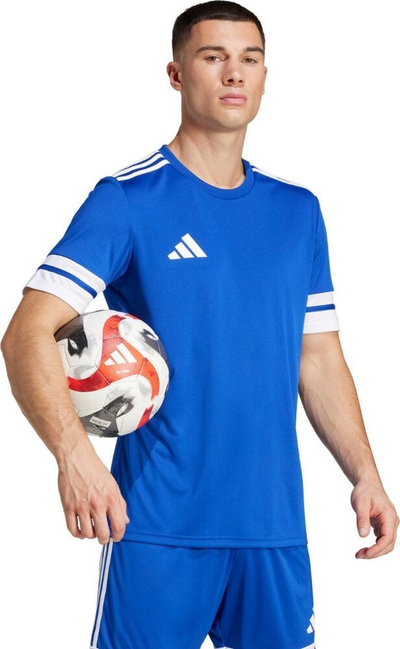 Bluzë sportive adidas Squadra 25 M JG5826, Aeroready, poliester i ricikluar, blu