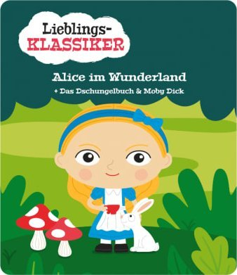 Figurë audio Tonies Alice in Wonderland, Favorite Classics, për Toniebox, shumëngjyrëshe