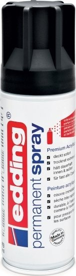 Spray boje Edding 5200, permanent, 200 ml, i zi mat