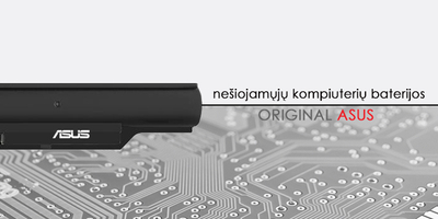 Bateri laptopi Asus C21N1638, 5000mAh, për Vivobook F442U A480U, ngjyrë e zezë