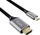 Kabllo video Trust CALYX USB C në HDMI, 4K, 2m, e zezë