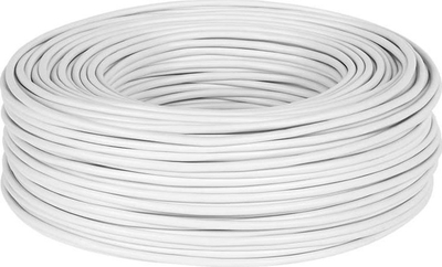 Kabllo telefonike YTDY KAB0552, 6 x 0.5mm², 100m, e bardhë