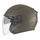 Helmetë moto NOX N128, e hapur me vizor, XS 53-54, khaki mat