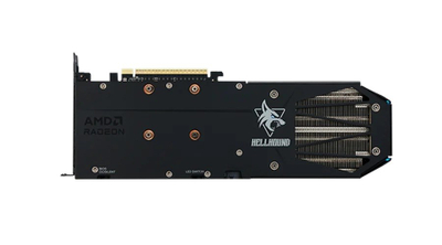 Kartë grafike PowerColor Hellhound AMD Radeon RX 9060 XT, 8GB GDDR6, ARGB, e zezë