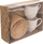 Set filxhanësh me pjatë Orion BAMBU, 0.37L, 2 copë, të bardhë