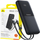 Powerbank Baseus Lipow, 10000mAh, 22.5W, me dy kabllo të integruara, me ekran, i zi