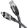 Мрежен кабел Техли ICOC U3C-RJ45-030, USB-C во гигабитен етернет RJ45, Cat6, 3 m, сива