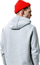 Блуза со капаче Ellesse SL Gottero OH M, памук, предно лого, светло сива