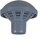 Kapak ventilimi NICOLL Vent Cowl 160, diametër 160mm, gri