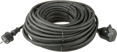 Zgjatës elektrik Emos P01710, 1 prizë, 10m, i zi