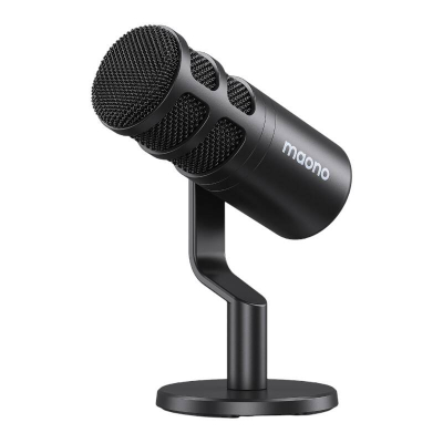 Mikrofon podcasti Maono PD100, dinamik XLR, kardioid, i zi