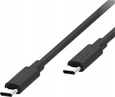 Kabllo Motorola Essential, USB-C në USB-C, 2m, i zi
