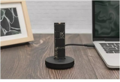 Dok stacion GRAUGEAR për SSD M.2 NVMe NGFF, pa vegla, i zi
