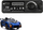 Panel muzike për automjet McLaren Senna, 10 x 15 x 5 cm, i zi