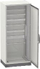 Kabinet elektrik Schneider Spacial SM NSYSM16840P, 1600 x 800 x 400 mm, me pllakë montuese, gri