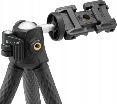 Tripod dhe selfie stick JJC TP FT1, i palosshëm, i zi